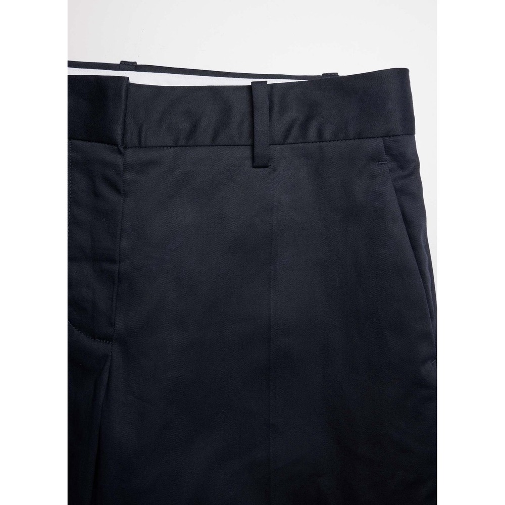 Aritzia Carleton Pant Chino Size 0 Oxford Navy Low Rise Straight Leg NWT - Picture 7 of 10